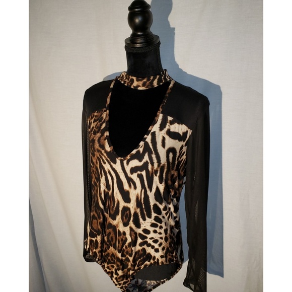 Leopard Body Suit - Picture 2 of 5